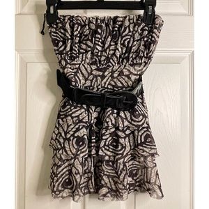 Strapless dressy top